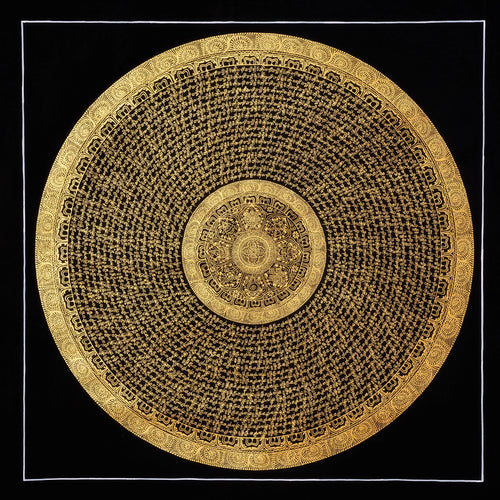 mantra mandala thangka