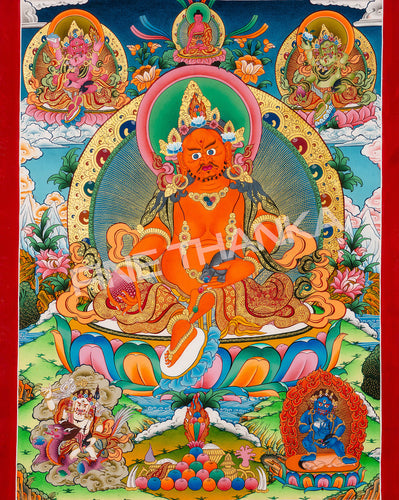 Jambhala thangka