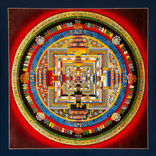 Kalachakra Mandala Thangka