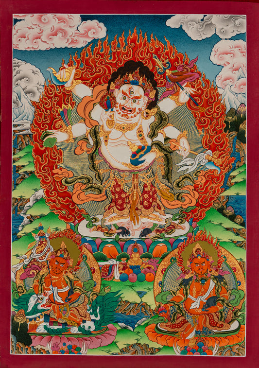 Mahakala thangka