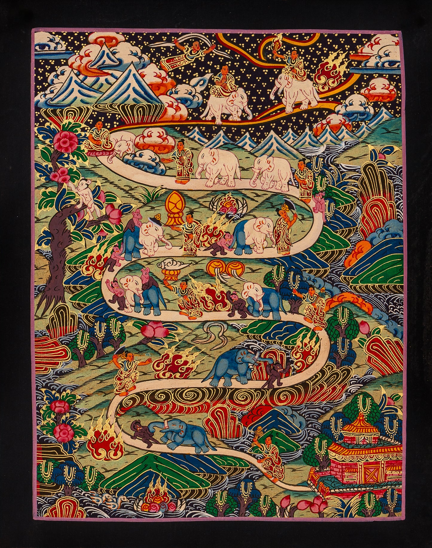 Way to Heaven Thangka